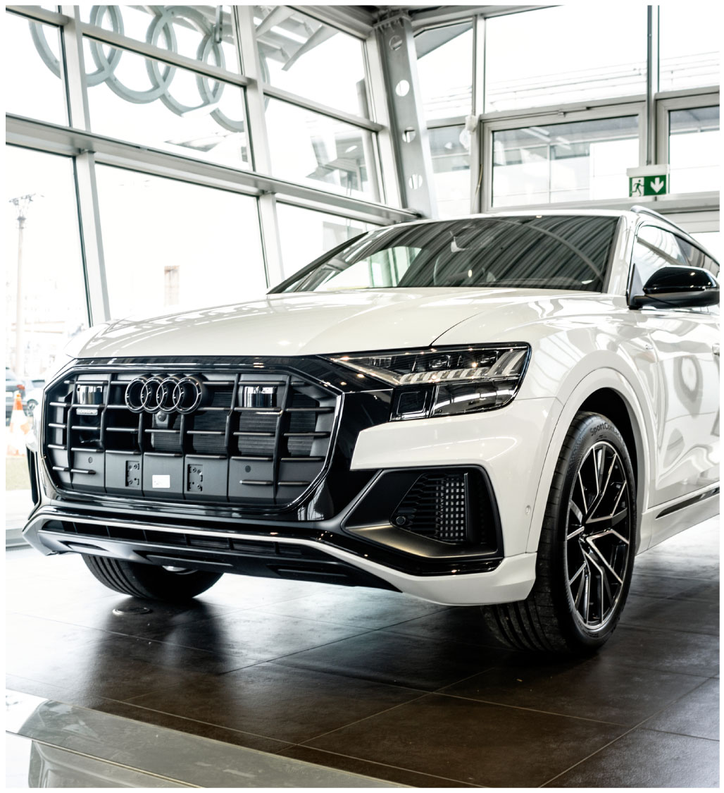 Audi with car window tint installed in Mountain Home