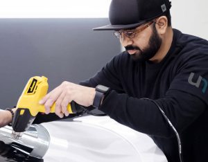 Front car window tinting in Eagle